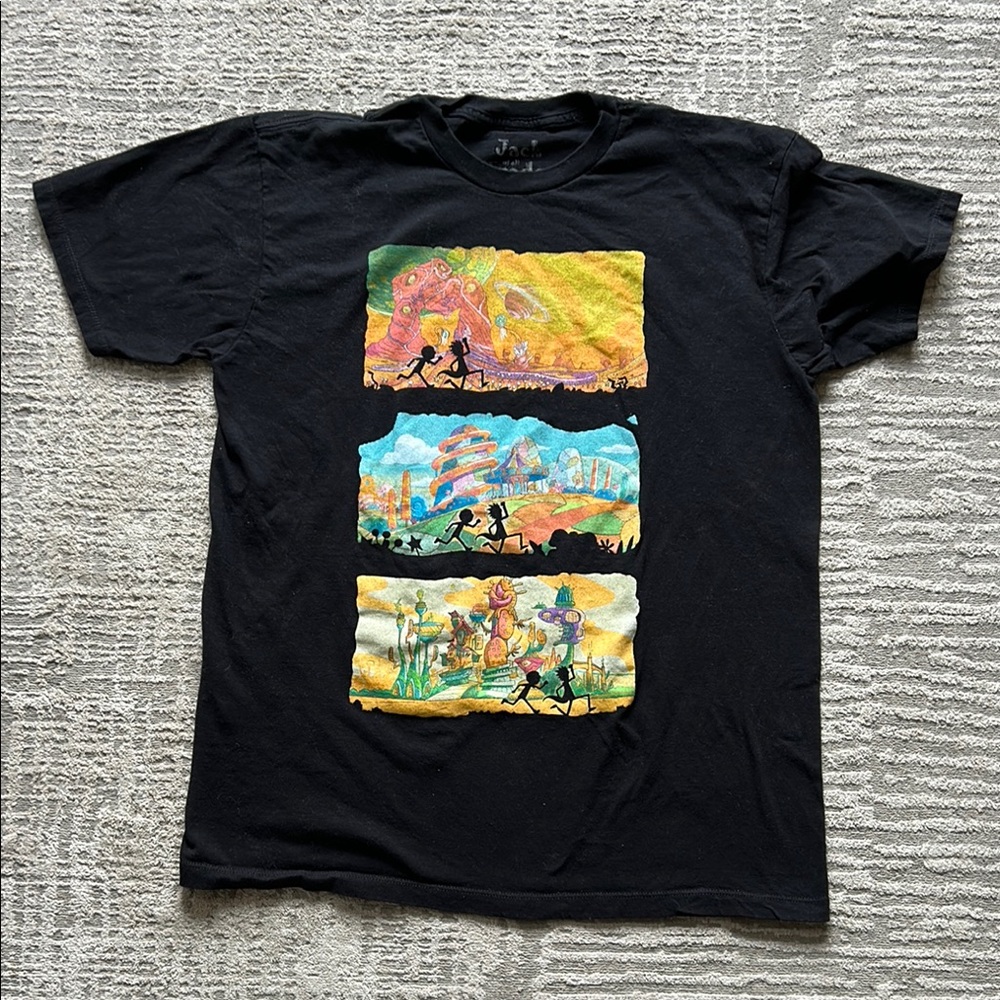 Black Graphic T-Shirt